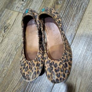 Tieks Leopard Print Flats